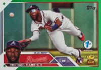 2023 Topps 1st Edition #226 Michael Harris II Green Foil Baseball Card