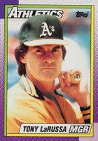 1990 Topps #639 Tony LaRussa Baseball Card
