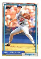 1992 Topps #175 Orel Hershiser Baseball Card