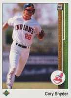1989 Upper Deck #170 Cory Snyder Baseball Card