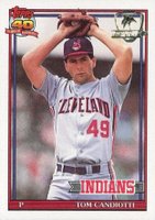 1991 Topps Desert Shield #624 Tom Candiotti Baseball Card