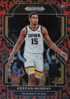 2022 Panini Prizm Draft Picks #55 Keegan Murray Venom Prizm Basketball Card