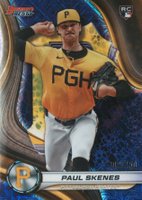2024 Bowman's Best #53 Paul Skenes Purple Mojo Baseball Card