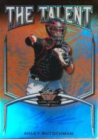 2019 Leaf Valiant the Talent Autographs #TTAR1 Adley Rutschman Orange Baseball Card