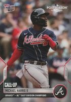 2022 Topps Now Postseason #PS36 Michael Harris II Baseball Card