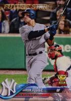 2018 Topps #1 Aaron Judge Gray Jersey-Rainbow Foil Baseball Card