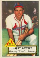 1952 Topps #111 Harry Lowrey Baseball Card