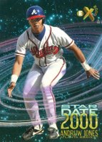 1997 Skybox E-X2000 Stardate 2000 #2 Andruw Jones Baseball Card