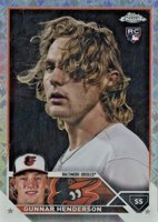 2023 Topps Chrome Logofractor Edition #2 Gunnar Henderson SP Baseball Card