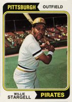 1974 Topps #100 Willie Stargell Baseball Card