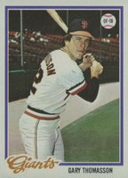 1978 Topps #648 Gary Thomasson Baseball Card