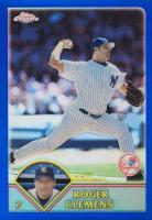 2003 Topps Chrome #13 Roger Clemens Refractor Baseball Card