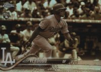 2018 Topps Chrome #167 Alex Verdugo Batting-Sepia Refractor Baseball Card