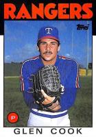 1986 Topps #502 Glen Cook Baseball Card