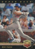 1993 Upper Deck #2 Mike Piazza Gold Hologram Baseball Card