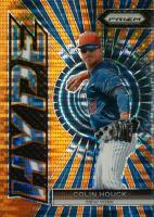 2024 Panini Prizm Hype #21 Colin Houck Orange Pulsar Baseball Card