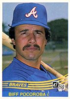 1984 Donruss #77 Biff Pocoroba Baseball Card
