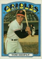 1972 Topps #418 Tom Shopay Baseball Card