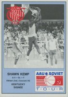 1988 Kentucky AAU Soviets #13 Shawn Kemp Basketball Card