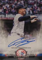 2018 Topps Salute Autographs #GT Gleyber Torres Baseball Card