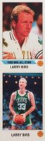 1990 Panini Sticker # Larry Bird Panel-Hand Cut (H/L) Basketball Card