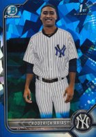 2022 Bowman Chrome Sapphire Edition Prospects #BCP153 Roderick Arias Baseball Card