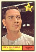 1961 Topps #209 Ken McBride Baseball Card