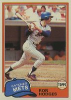 1981 Topps #537 Ron Hodges Baseball Card