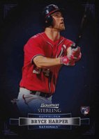2012 Bowman Sterling #1 Bryce Harper Baseball Card