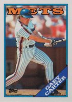 1988 Topps #530 Gary Carter Baseball Card