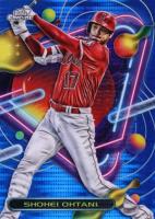 2023 Topps Cosmic Chrome #91 Shohei Ohtani Blue Moon Baseball Card