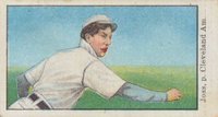 1909 American Caramel # Addie Joss Pitching Baseball Card