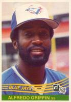 1984 Donruss #605 Alfredo Griffin Baseball Card
