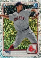 2020 Bowman Draft #BD29 Nick Yorke Chrome-Sparkle Refractor Baseball Card