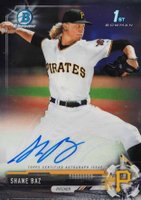 2017 Bowman Draft Chrome Draft Picks Autographs  #CDASB Shane Baz Baseball Card