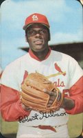 1971 Topps Super #48 Bob Gibson Baseball Card