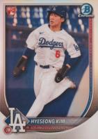 2025 Bowman #91 Hyeseong Kim Red Rookie Redemption Baseball Card