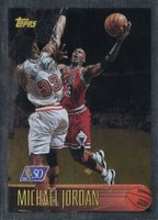 1996 Topps #139 Michael Jordan NBA 50th Basketball Card