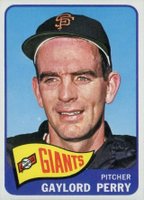1965 Topps #193 Gaylord Perry Baseball Card