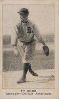 1921 Holsum Bread (1921) # Ty Cobb Looking Right-Manager Baseball Card