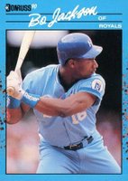 1990 Donruss Best A.L. #63 Bo Jackson Baseball Card