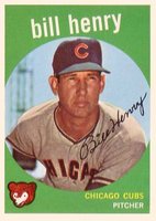 1959 Topps #46 Bill Henry Baseball Card
