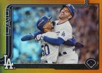 2025 Topps #631 Two in Blue Gold Rainbow Foil Baseball Card