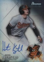 2021 Bowman Sterling Prospect Autographs #BSPAHK Heston Kjerstad Baseball Card