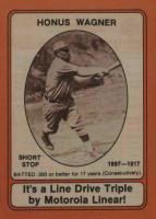 1976 Motorola #1 Honus Wagner Baseball Card