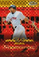 2003 Finest  #63 Manny Ramirez Gold X-Fractor Baseball Card