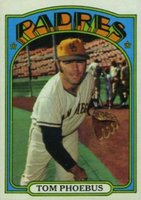 1972 Topps #477 Tom Phoebus Baseball Card