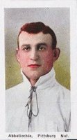 1910 Sporting Life # Ed Abbaticchio Baseball Card