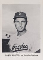 1962 Jay Publishing Photos-Type 2 # Sandy Koufax Palm Trees in Background Baseball Card
