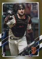 2021 Topps #12 Joey Bart Gold Foil Baseball Card